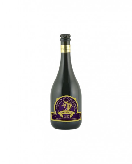 Birra Domus Filius - Nera - Bottiglia da 75 cl - Birrificio Caligola