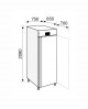 Armadio frigorifero Stagionatore 700 INOX Salumi - STG ALL 700 INOX S ADV - Refrigerazione - Everlasting