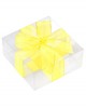 Nastro in organza 15mm x 50mt Colore giallo - Cesteria M.B. Service